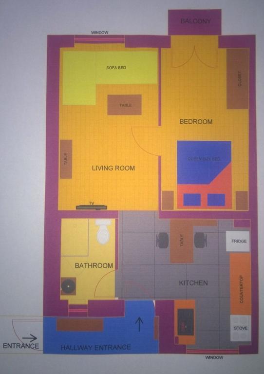 Apartament Downtown Cluj-Napoca Værelse billede